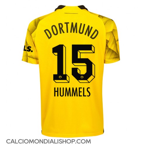 Maglie da calcio Borussia Dortmund Mats Hummels #15 Terza Maglia 2023-24 Manica Corta